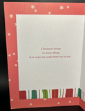 Merry Christmas Pop Pop Greeting Card w/Envelope