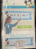 Mickey Mouse Fun to Be One Disney Kids 1st Birthday Party Decoration Banner Kit