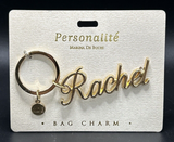 Personalite Marina De Buchi Personalized Bag Charm Rachel