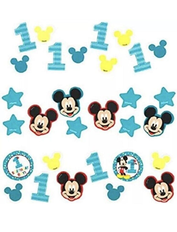 Mickey Mouse Fun To Be One Disney 1st Birthday Party Decoration Confetti