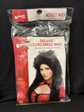 Rubies 50719 Black  Long Deluxe Sorceress Hair Wig