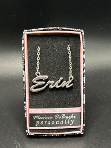 Marina DeBuchi "Erin" Necklace Silver Plated 15 +3 extender NEW