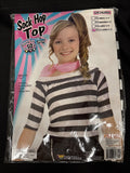 Sock Hop Top 50's Striped Poodle Fancy Dress Child Costume Accessory XL2
