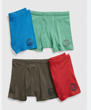 Gap Kids Size 8 Cotton Boxer Briefs 4 Pairs Marvel Heroes