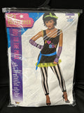 Women's 80's Rocker Chick Costume Standard Size Fits 6-123