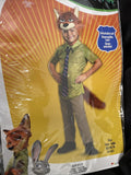 Child's Boys Classic Disney Zootopia Fox Nick Wilde Costume Size XS 3t-4t
