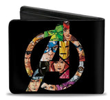 Mens Avengers Beyond Earth Mightiest Bifold Walllet Buckle Down