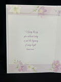 Congratulations on this Special Time Greeting Card w/Envelope