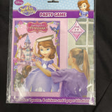 SOFIA the FIRST PARTY GAME POSTER ~ DISNEY PRINCESS Birthday Party Supplies