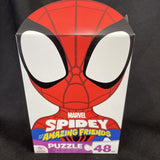 Marvel Spidey Brick Wall Pose 48Pc Puzzle 10”x9”