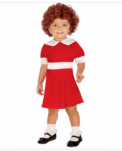 Annie Costume For Toddler Size 2-4  by Forum