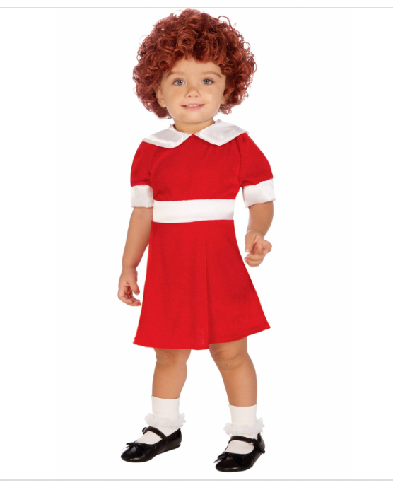 Annie Costume For Toddler Size 2-4  by Forum