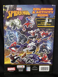 Marvel Spider-Man Activity Book with 12 Vinyl Stickers