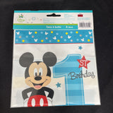 Mickey S Fun to Be One Loot Bags (8 Count)