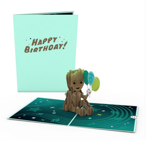 Marvel's Guardians of the Galaxy Groot Birthday Pop-Up Lovepop Greeting Card