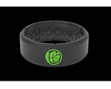 Marvel Groove Life "Hulk Fist Icon " Silicone Ring Size 11