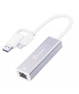 j5create USB-C to 2.5 Gigabit Ethernet Adapter JCE145C, Space Gray