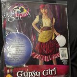 Girls Gypsy Costume, Extra Large  10-122