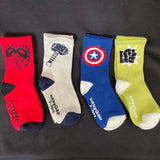 Baby GAP Marvel 4 Pack Crew Socks 2-3 Yrs