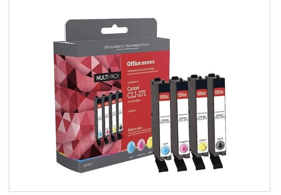 Office Depot CLI-271 Ink Cartridges Multi Pack