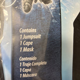 NEW Rubies Dark Knight Batman Boys S 4-6Costume Jumpsuit Cape Mask2