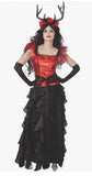 Opus Red Corset Women’s Costume One Size Up To 12 0