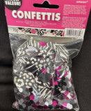 Fabulous Birthday Confetti Mega Value Pink,Black& White 2.5oz