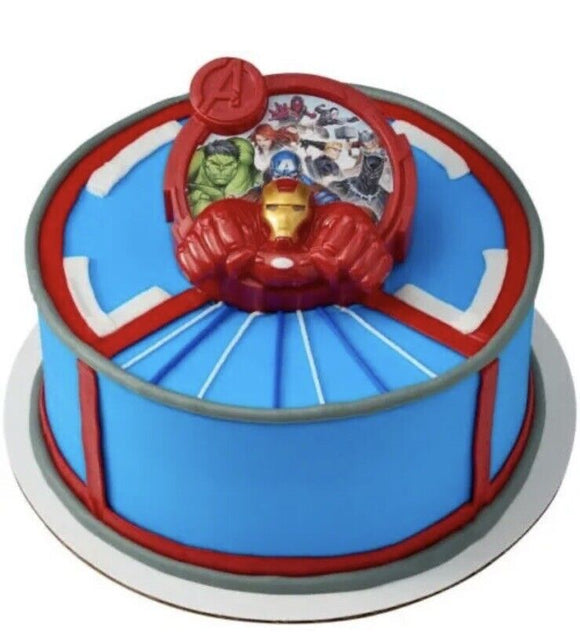 DECOPAC Avengers Unify Iron Man plastic cake decoration cake topper Marvel
