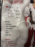 Child Pirate Lass Costume Size Small 4-63