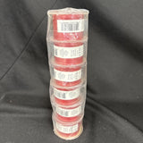 6x Rolls Of Red Curly Ribbon  Each Roll Is 55ft1