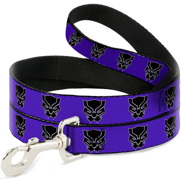 Dog Leash - Black Panther Avengers Icon- WAV092 4' Marvel