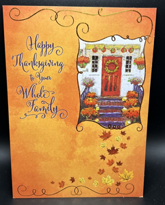 Thanksgiving Wishes Greeting Card w/Envelope