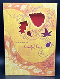 Happy Thanksgiving Greeting Card w/Envelope