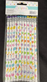 Party Favor Baby Shower Pencils Multicolor Party Favors New