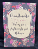 Happy Halloween Granddaughter Greeting Card w/Envelope