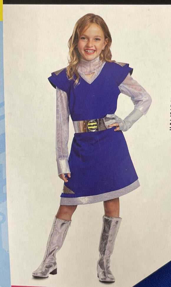 Disney Zombies 3 Addison Girls Alien Costume Size Large 10-12