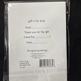 Kids Thank You Notes 8 Ct  Fill-In