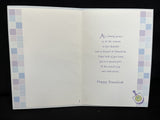 Happy Hanukkah Granddaughter and Husband Greeting Card w/Envelope