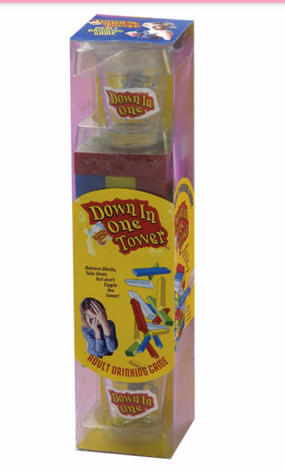 Down In One Tower Adult Drinking Game