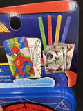 Marvel SPIDER-MAN Fun on the Go Color & Stickers Activity In Travel Case