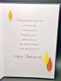 Happy Thanksgiving Great Grandson Greeting Card w/Envelope