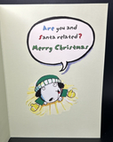 Merry Christmas Grandma Greeting Card w/Envelope