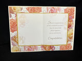 Congratulations and Best Wishes Greeting Card w/Envelope