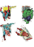 RoomMates Marvel Superhero Burst Peel and Stick Giant Wall Decals brand new1