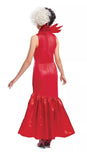 Cruella Live Action Red Dress Classic Adult Costume Large 12/14