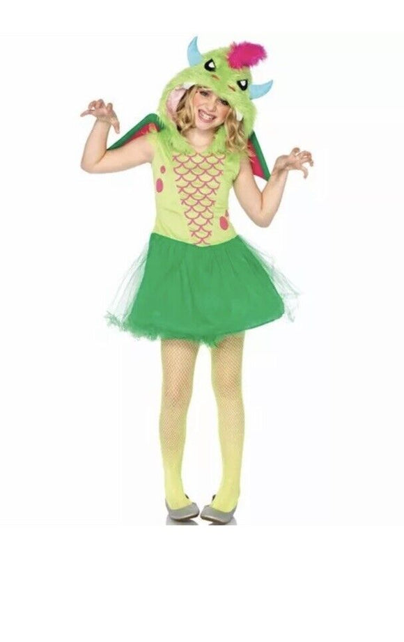 Magic Dragon Child Costume Size M (7-9) NEW Halloween Enchanted Costume Fun