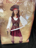 High Seas Pirate Girl Costume Small 4-6