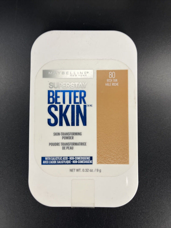 MAYBELLINE SUPERSTAY BETTER SKIN TRANSFORMING POWDER 80 RICH TAN