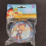 50 Count Disney Jake and The Never Land Pirates Baking Cups