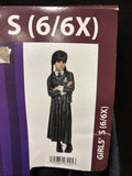 Rubies WEDNESDAY ADDAMS Girls HALLOWEEN COSTUME  S 6/6x5